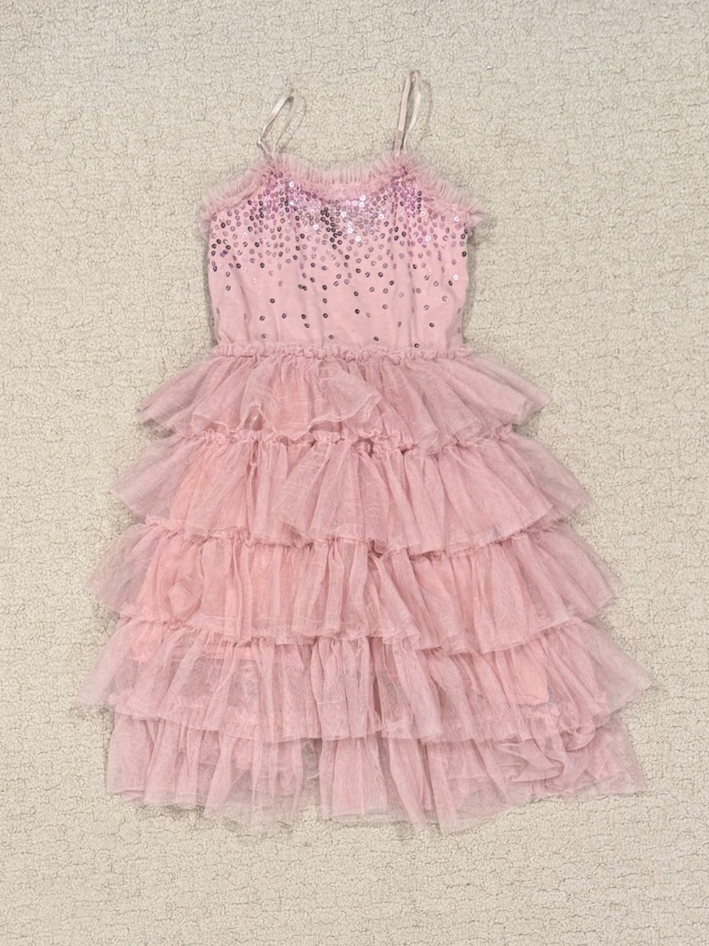 Kids Cotton On Kids Sequin/Tulle Dress Size 6